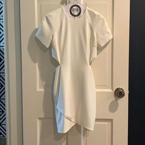 Elizabeth and James side cutout short sleeve dress